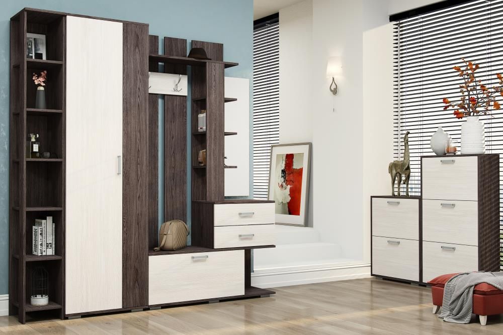 Модульная прихожая Бриз